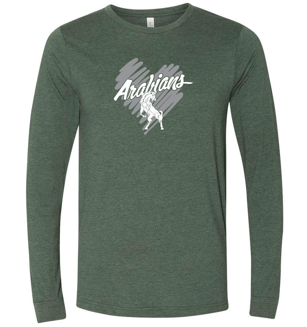 Arabians Heart Long Sleeve T-Shirt