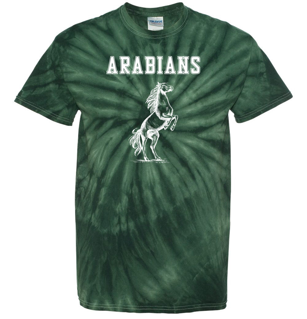 Arabians Forest Tie-Dyed Short Sleeve T-Shirt