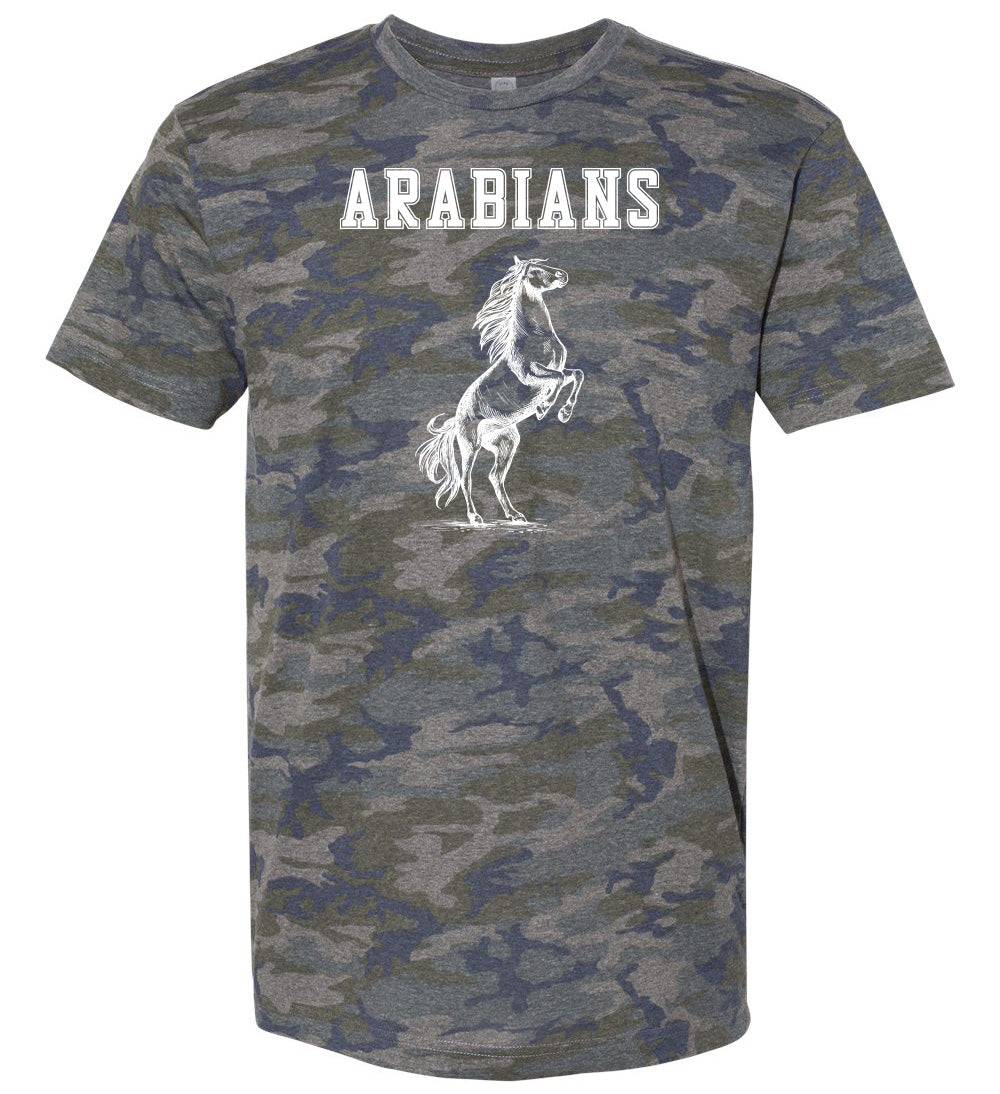 Arabians Vintage Camo T-Shirt
