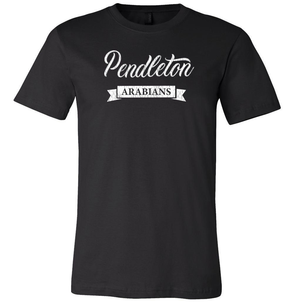 Pendleton Arabians Black Short Sleeve T-Shirt