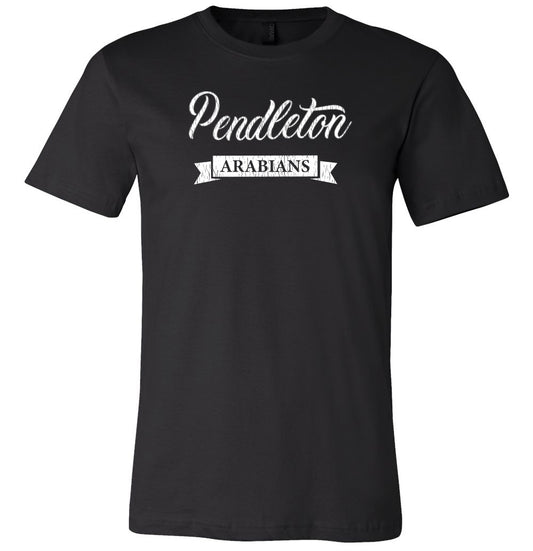 Pendleton Arabians Black Short Sleeve T-Shirt