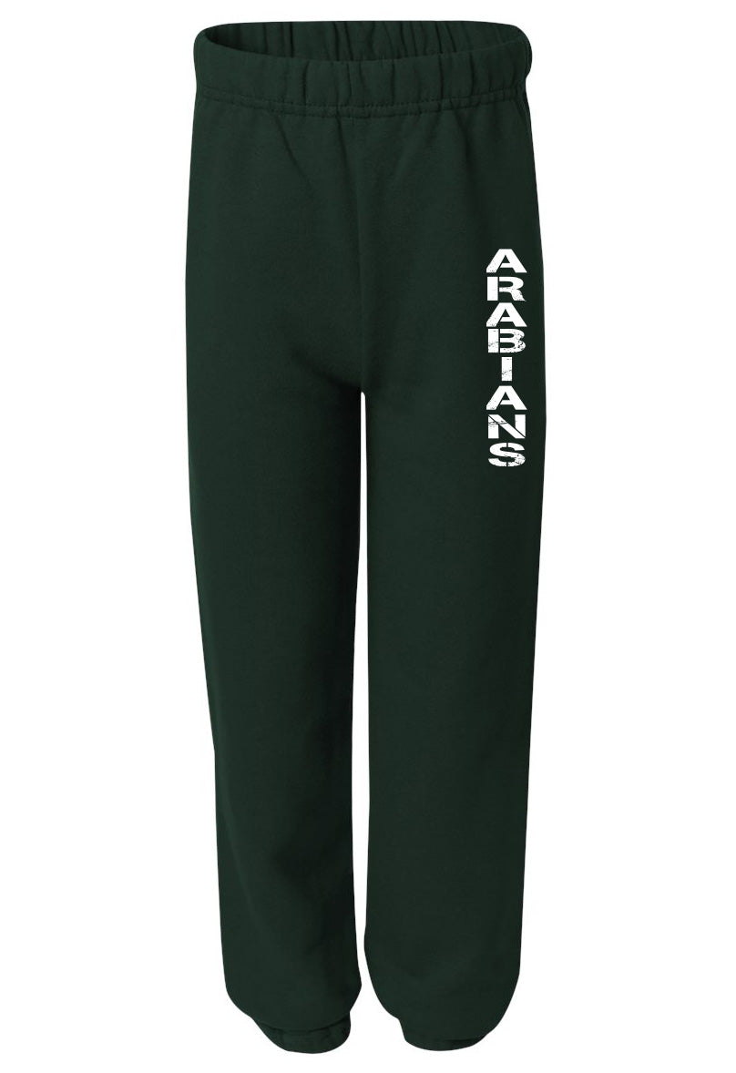 Arabians Forest Green NuBlend® Youth Sweatpants