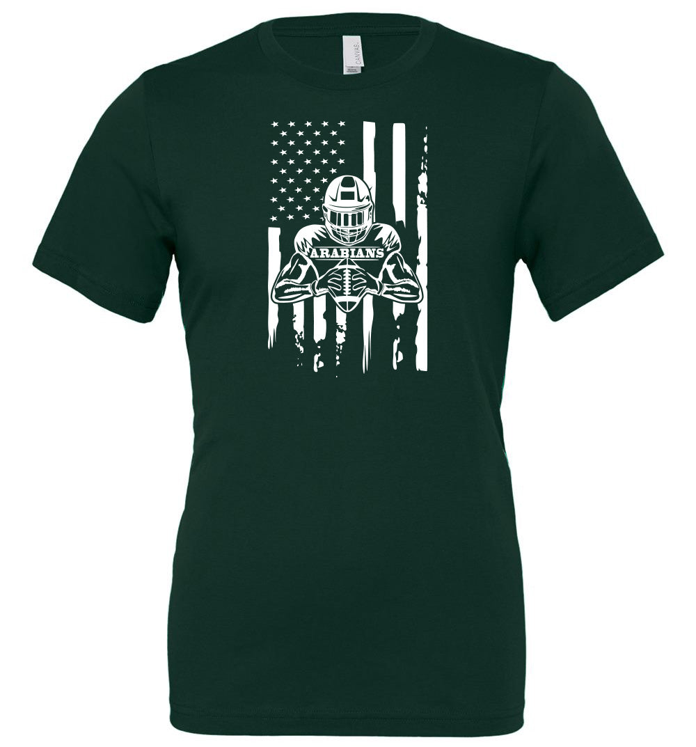 PH Football Arabians Flag Short Sleeve T-Shirt