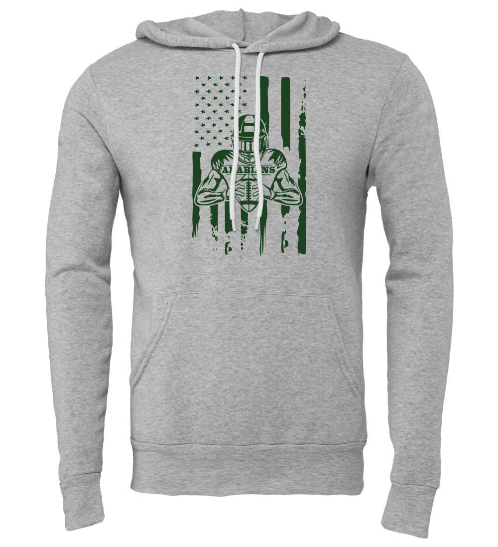 PH Football Arabians Flag Fleece Hoodie