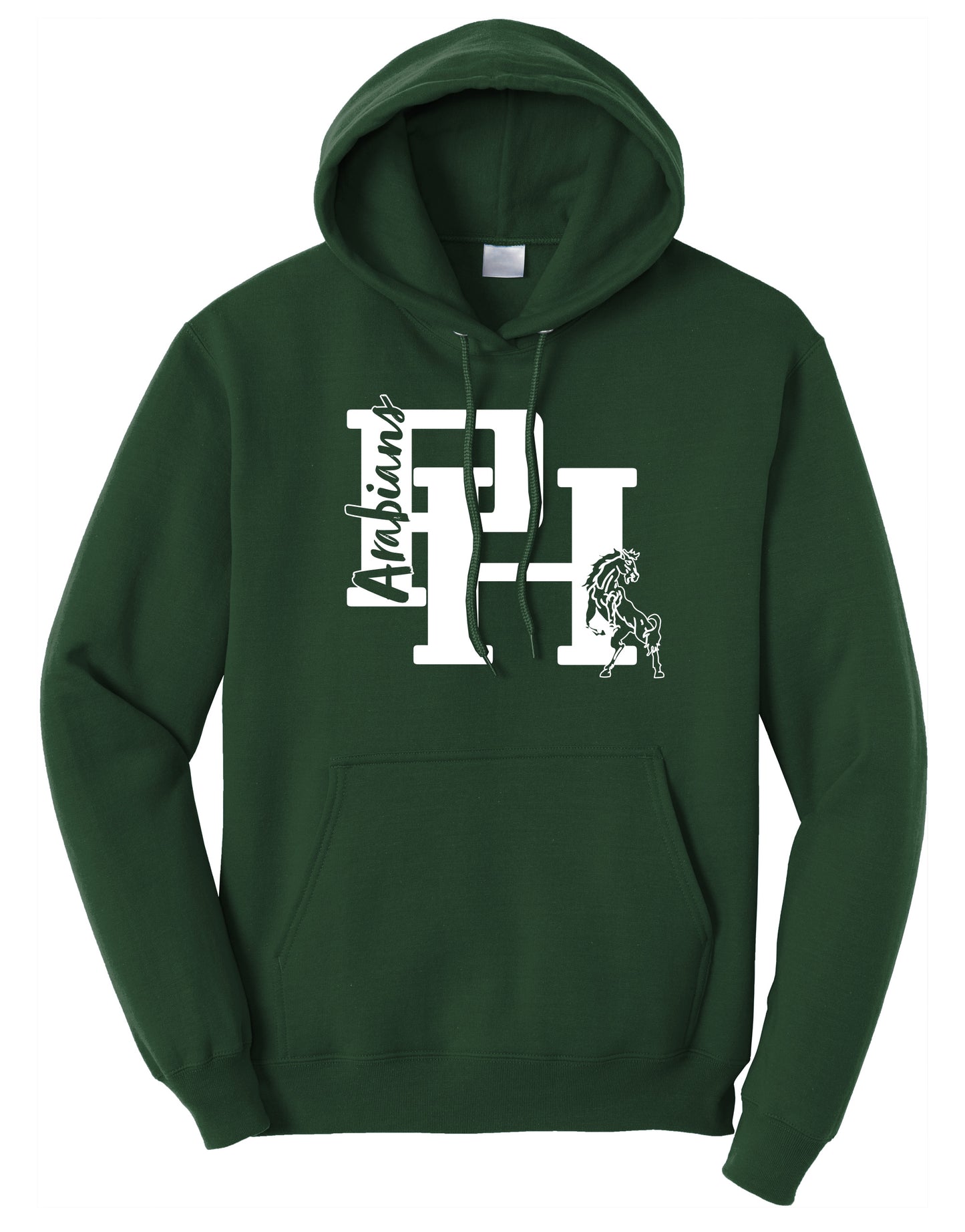 PH Arabians Fleece Pullover Hooded Sweatshirt