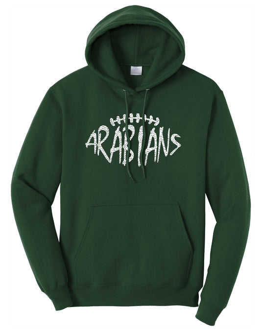 PH Football Arabians Fleece Pullover Hooded Sweatshirt