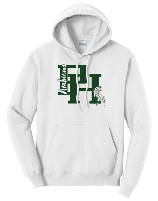 PH Arabians Fleece Pullover Hooded Sweatshirt