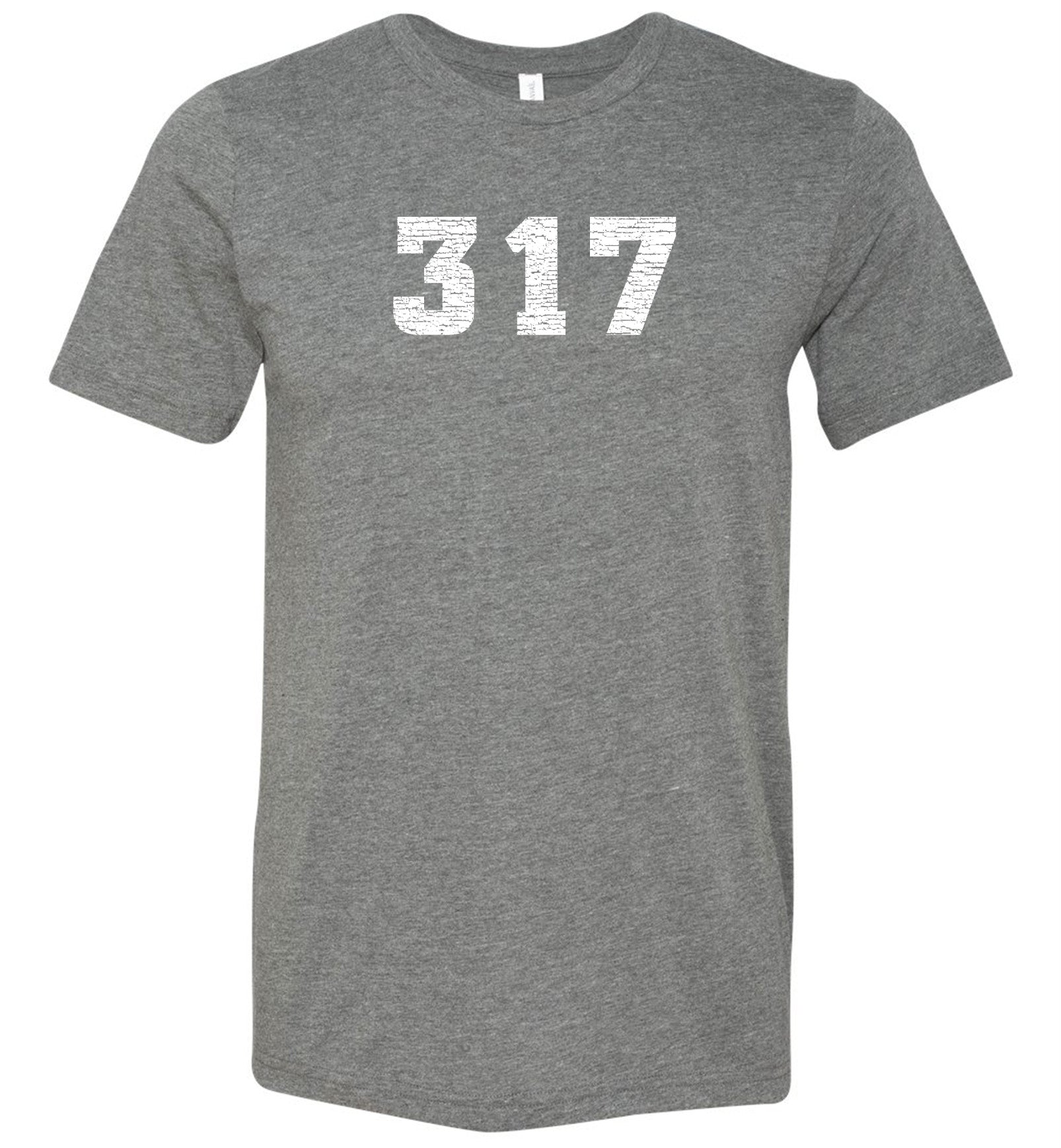 317 Area 317 Area Code Deep Heather Short Sleeve T-Shirt – Threads