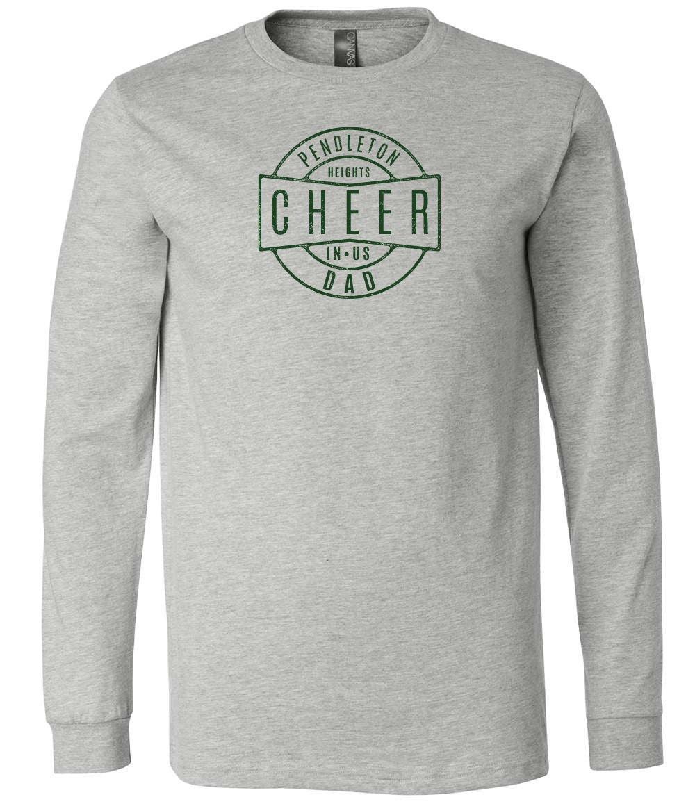 Pendleton Heights Cheer Dad Long Sleeve T-Shirt