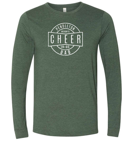 Pendleton Heights Cheer Dad Long Sleeve T-Shirt