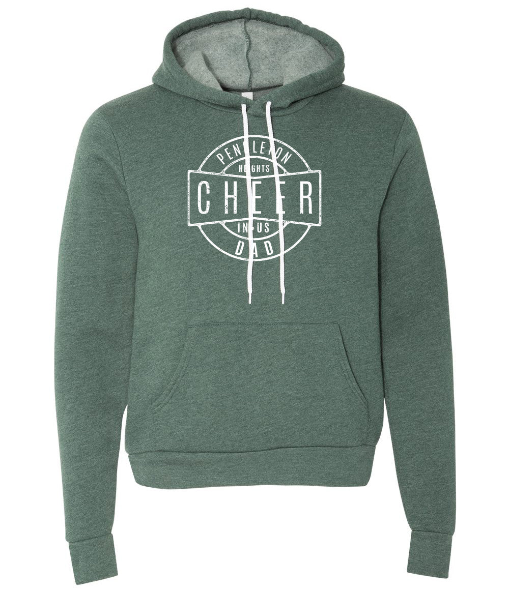 Pendleton Heights Cheer Dad Fleece Hoodie