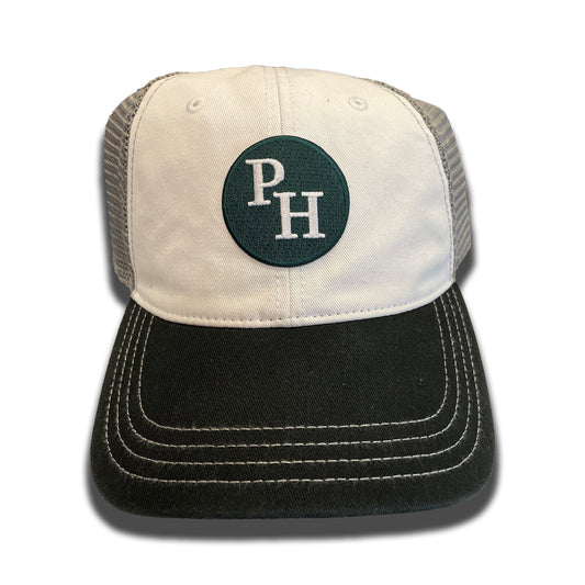 Pendleton Heights Arabians Embroidered White/Charcoal/Black Richardson 111