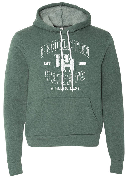 Pendleton Heights Athletic Dept. Heather Forest Fleece Hoodie