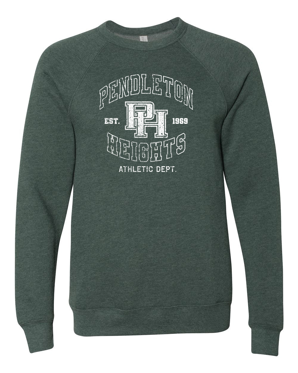 Pendleton Heights Athletic Dept. Heather Forest Crewneck Sweatshirt
