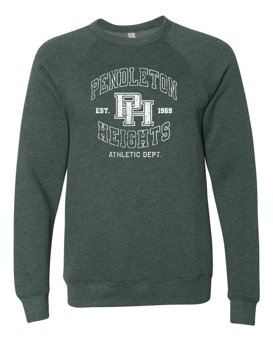 Pendleton Heights Athletic Dept. Heather Forest Crewneck Sweatshirt