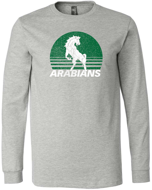 Arabians Athletic Heather Long Sleeve T-Shirt