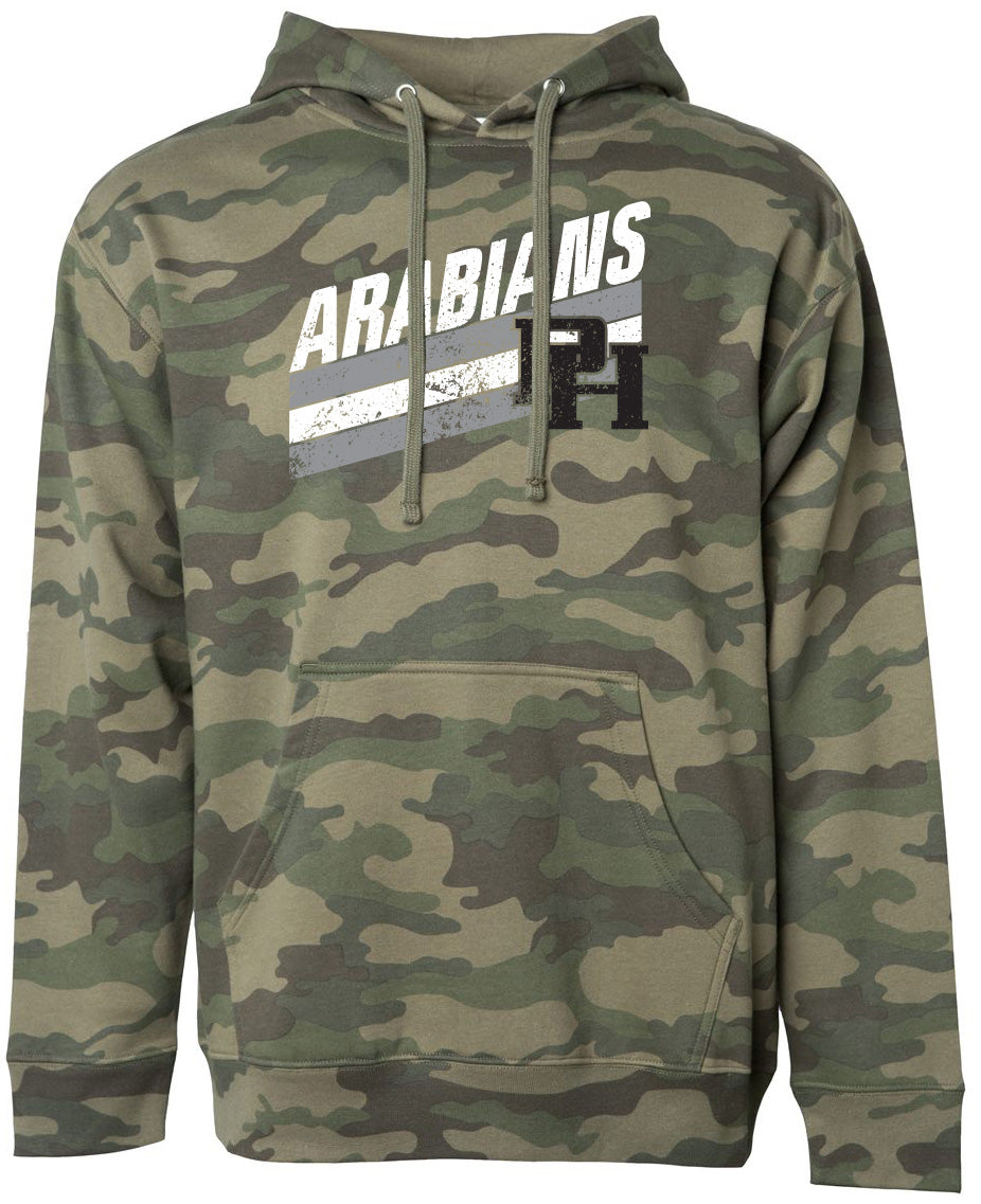 PH Arabians Forest Camo Midweight Hooded Sweatshirt