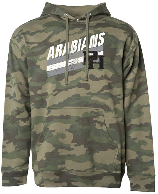 PH Arabians Forest Camo Midweight Hooded Sweatshirt