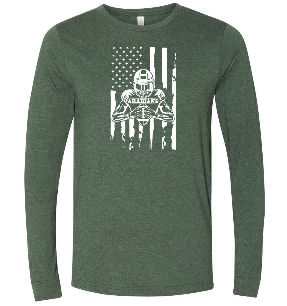 PH Football Arabians Flag Long Sleeve T-Shirt