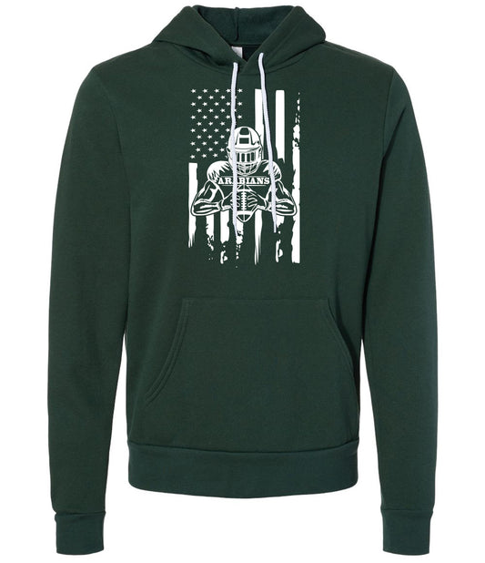PH Football Arabians Flag Fleece Hoodie