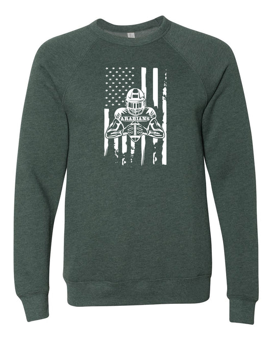 PH Football Arabians Flag Crewneck Sweatshirt