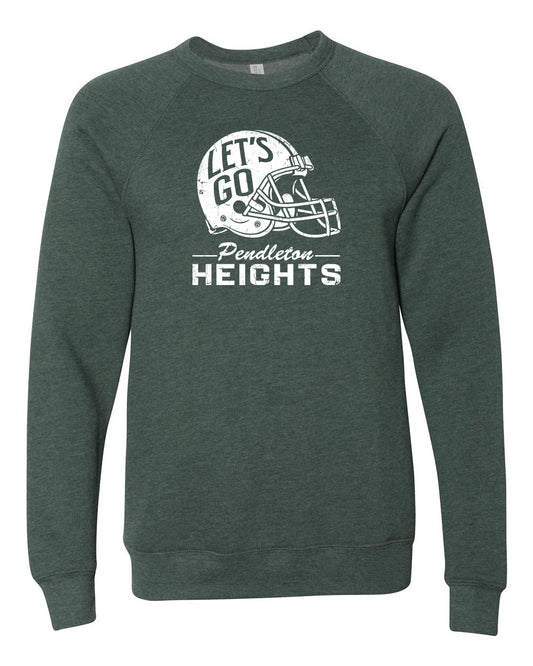 PH Football Lets Go Crewneck Sweatshirt